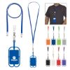 Picture of 2-IN-1 CHARGING CABLE LANYARD WITH PHONE HOLDER & WALLET