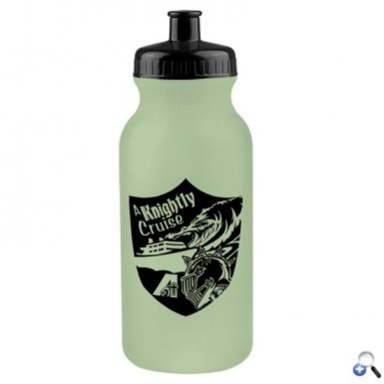 Picture of 20 oz. Glow-In-The-Dark Sports Bottle