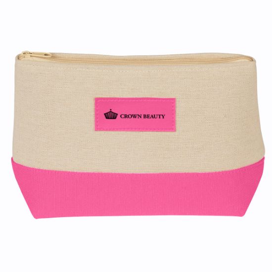 Customized Products. Allure Jute Cosmetic Bag
