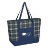 Picture of Crawford Plaid PolyCanvas Tote Bag