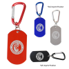 Picture of Dog Tag Carabiner Key Chain 