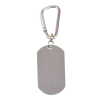 Picture of Dog Tag Carabiner Key Chain 