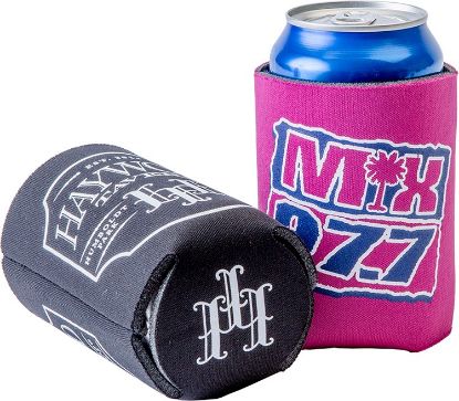 Picture of FoamZone USA Made Collapsible Can Cooler with Bottom Imprint