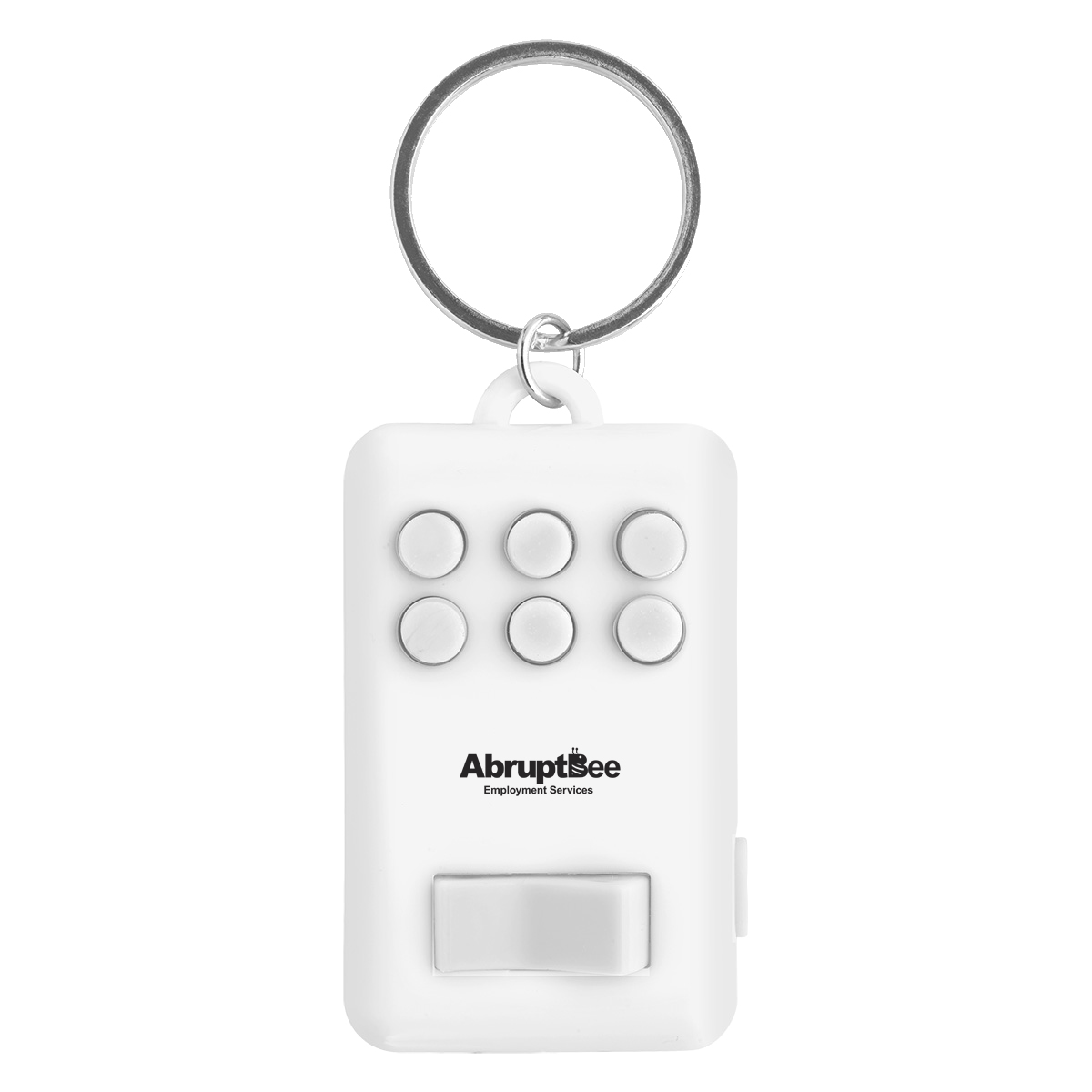 Customized Products. Fun Key Ring With Light Keychain