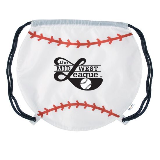 Picture of GAMETIME!® BASEBALL DRAWSTRING BACKPACK