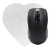 Picture of Heart Shaped Computer Mouse Pad - Dye Sublimated