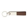 Picture of Leather & Silver Keyring / Key Chain