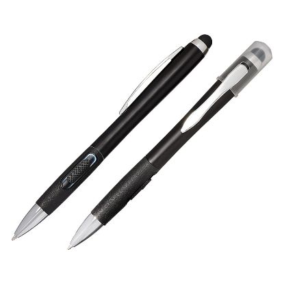 Picture of Light-Up-Your-Logo Pen Stylus with Matte Finish 