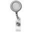Picture of \"Marion Matte\" 24” Cord Round Matte Solid Metal Retractable Badge Reel And Badge Holder