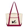 Picture of Medium Cotton Canvas Sailing Tote Bag