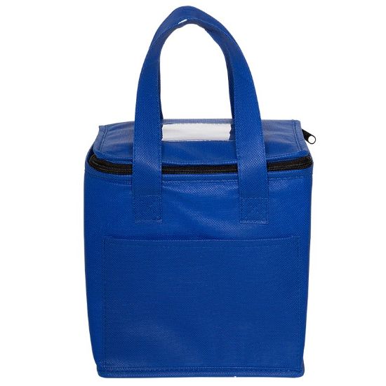 Picture of Non-Woven Cubic Lunch Bag with ID Slot 