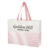 Picture of Non-Woven Horizontal Stripe Tote Bag