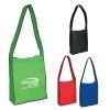 Picture of Non-woven Messenger Tote Bag With Hook And Loop Closure