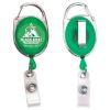 Picture of \"Oberlin\" 30” Cord Retractable Carabiner Style Badge Reel and Badge Holder (Patent D539,122)