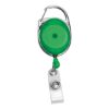 Picture of  \"Oberlin Pi\" 30” Cord Photoimage ® Full Color Imprint* Retractable Carabiner Style Badge Reel And Badge Holder (Patent D539,122)