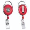 Picture of  \"Oberlin Pi\" 30” Cord Photoimage ® Full Color Imprint* Retractable Carabiner Style Badge Reel And Badge Holder (Patent D539,122)