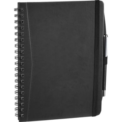 Picture of Pedova™ Large Wire Bound Spiral JournalBook™ - 10\" H X 0.5\" D X 7\" W