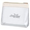 Picture of Sadie Satin Clear Cosmetic Bag/Pouch