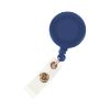 Picture of Round Retractable Badge Holder With Bulldog Clip