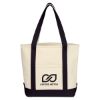 Picture of Small Heavy Cotton Canvas Boat Tote Bag