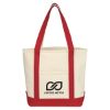Picture of Small Heavy Cotton Canvas Boat Tote Bag