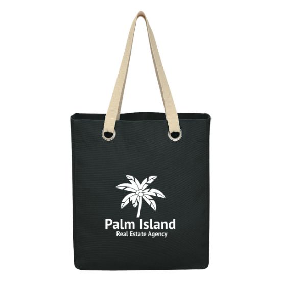 Picture of Vibrant Cotton Canvas Tote Bag