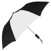 Spectrum Imprinted Customized Logo Umbrella 42" -Budget Saver White