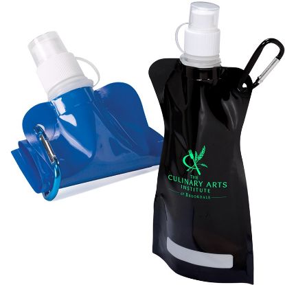 Picture of H2O on the Go™ Collapsible 16 oz. Water Bottle 