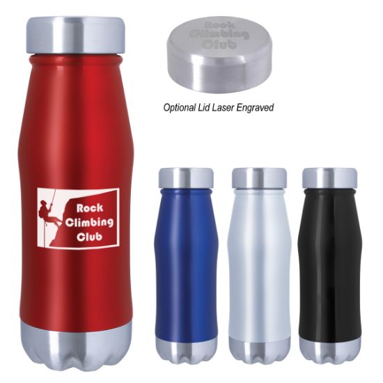 Picture of 16 Oz. Cassel Stainless Steel Water Bottle