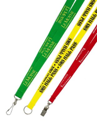 5/8 Inch Super Saver Polyester Lanyard