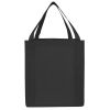 Black Jumbo Non-Woven Tote