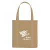 Tan Non-Woven Avenue Shopper Tote Bag