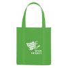 Kelly Green Non-Woven Avenue Shopper Tote Bag