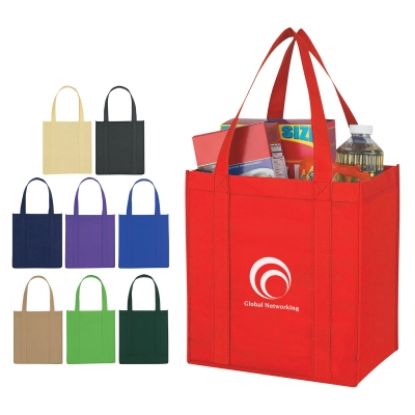 Non-Woven Avenue Shopper Tote Bag