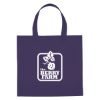 Navy Blue Non-Woven Mini Brochure Tote Bag