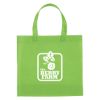 Lime Green Non-Woven Mini Brochure Tote Bag