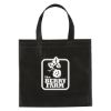 Black Non-Woven Mini Brochure Tote Bag