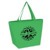 Kelly Green Non-Woven Budget Shopper Tote Bag