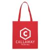 Red Non-Woven Economy Tote Bag