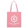 Pink Non-Woven Economy Tote Bag