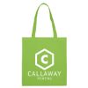 Lime Green Non-Woven Economy Tote Bag