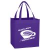 Purple  Non-Woven Shopping Tote Bag