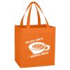 Orange Non-Woven Shopping Tote Bag