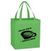 Lime Green Non-Woven Shopping Tote Bag