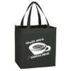 Black  Non-Woven Shopping Tote Bag