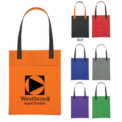 Non-Woven Turnabout Brochure Tote 