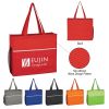 Wave Design Non-Woven Tote Bag