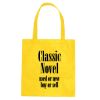 Yellow Non-Woven Promotional Tote Bag