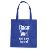 Royal Blue Non-Woven Promotional Tote Bag