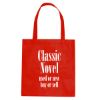 Red Non-Woven Promotional Tote Bag